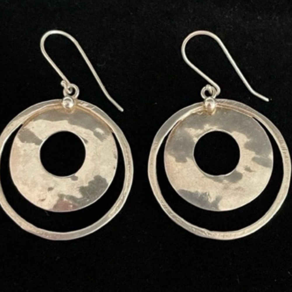 Silpada Vintage Solid Sterling Silver Circled Dro… - image 8